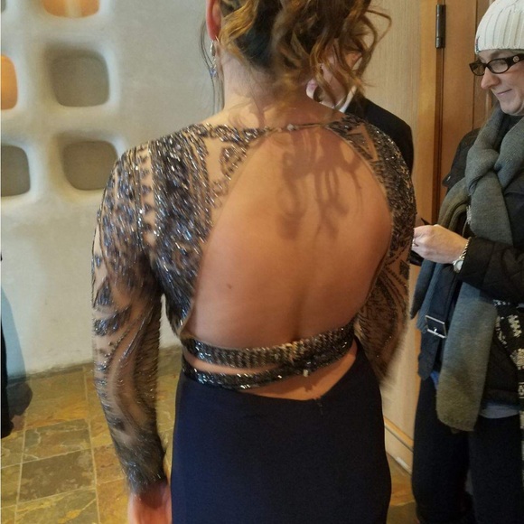 Sherri Hill Prom Dress Two Piece - Picture 3 of 3